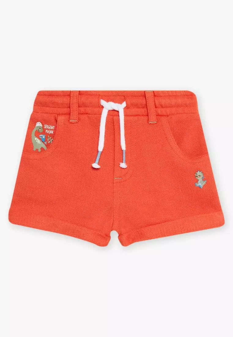Red deals orange shorts