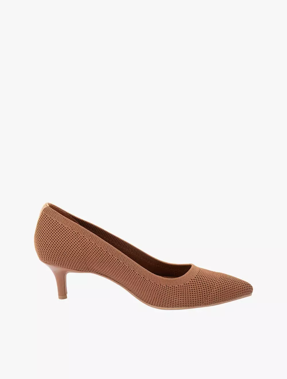 Payless Comfort Plus By Predictions Womens Komfy Cushioned Pumps - Cognac_04