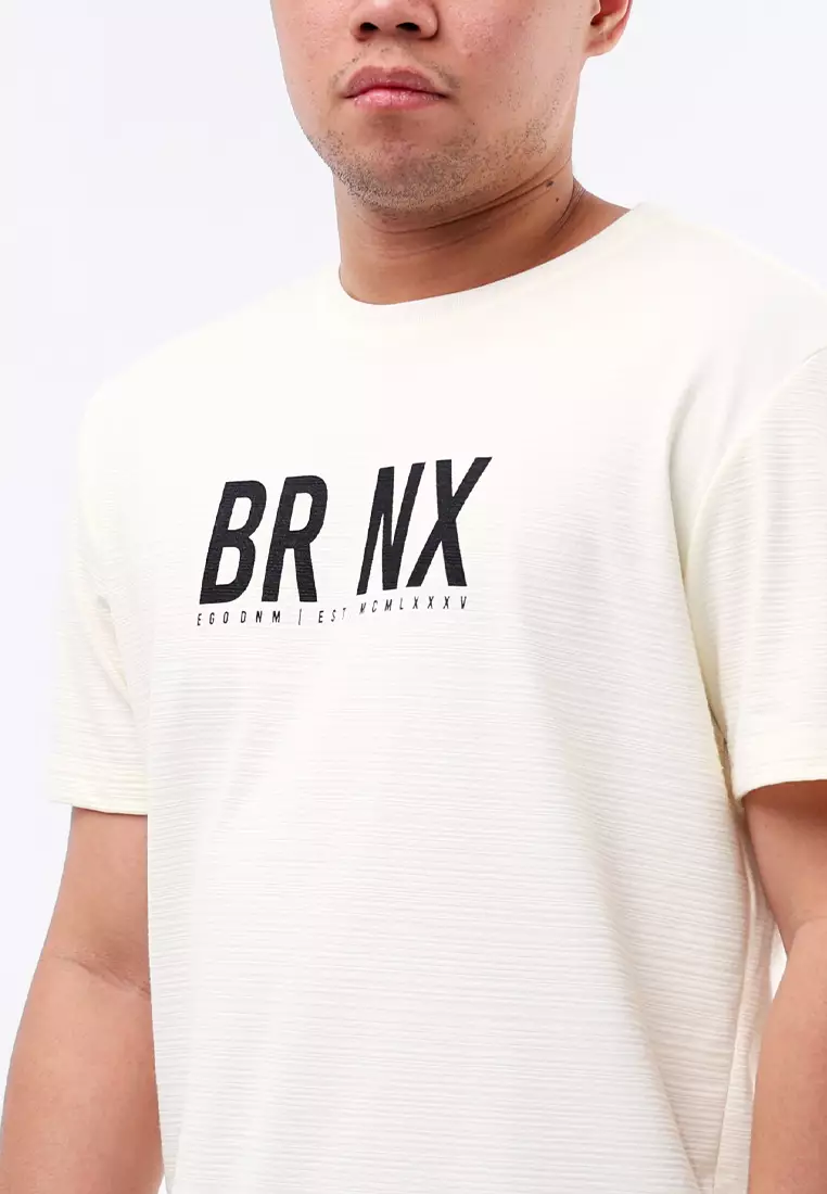 Roundneck Streaky Short Sleeve T-Shirt