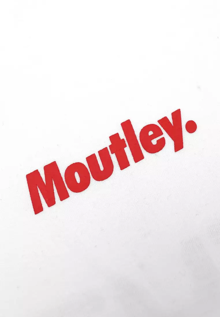 Moutley Men's T-Shirt Short Sleeve Oversized Fit Cotton 20s Tutorial OL-380125