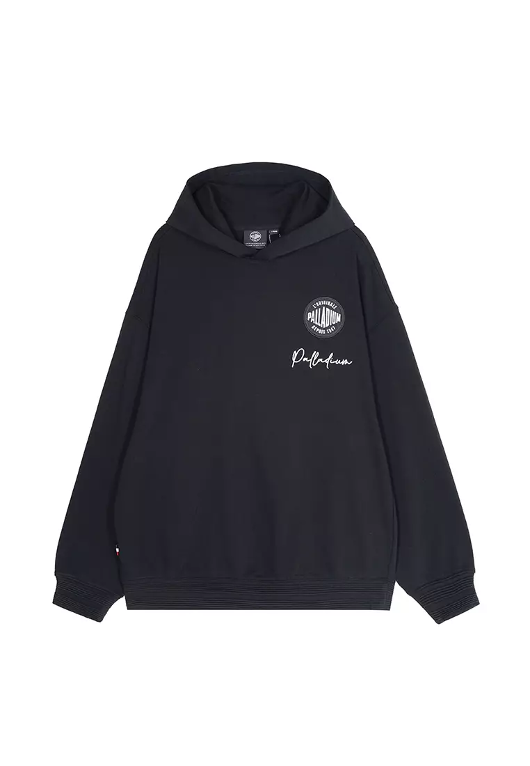 男裝 PALLADIUM LOGO 寬鬆連帽衛衣