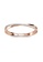 Her Jewellery gold Criss Bangle (Rose Gold) - Made with premium grade crystals from Austria 5B8AFAC4AE5202GS_3