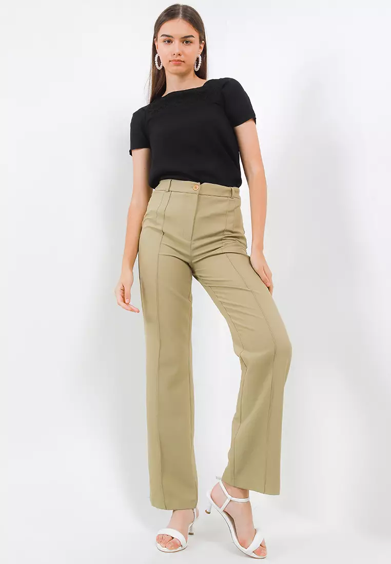 Ivy Blouse In Black W/ Lace