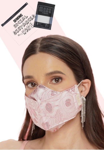 The MASQ Collection pink Love Rosie  With MicroBloq™ Layer Mask Kit C54D1ESE32786FGS_1