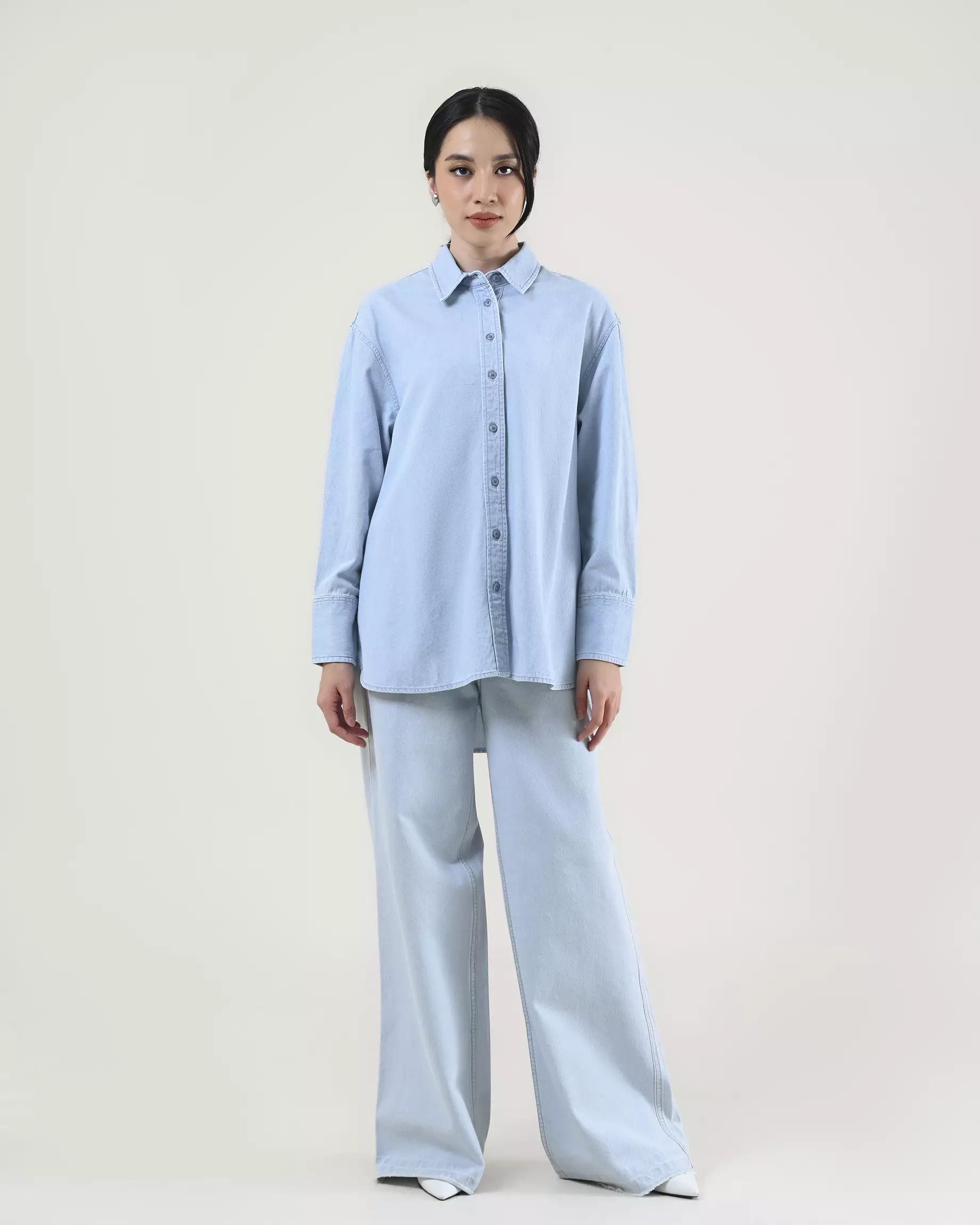 Geulis.id PIPER SHIRT - Lightdenim