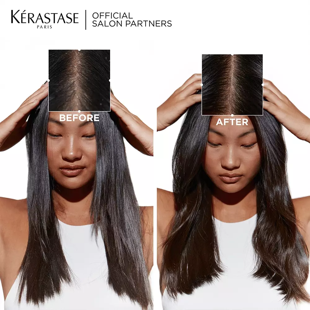 Kerastase Shampoo Anti Ketombe (Basah) - Bain Purete Symbiose 250ml Anti-Dandruff Shampoo