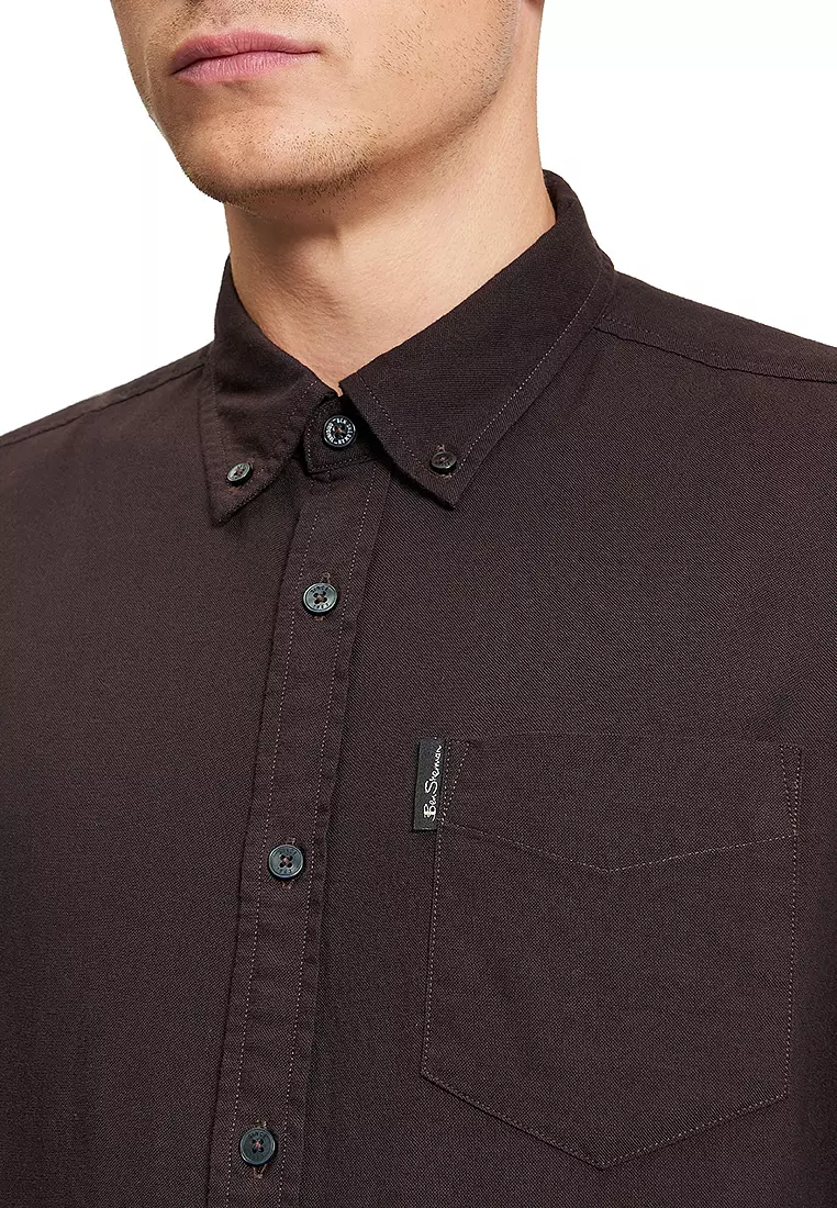 Long Sleeves Signature Oxford Shirt
