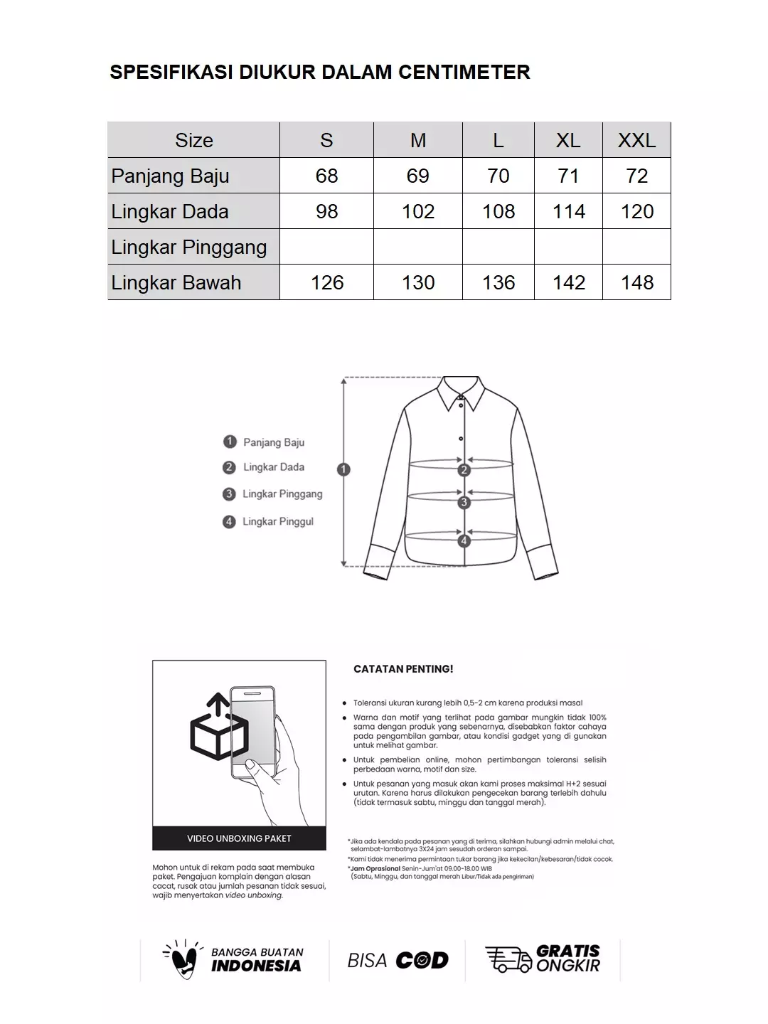 MINIMAL - Lavoira - Blus Print Motif Novelty - Light Green Colour Green_Light