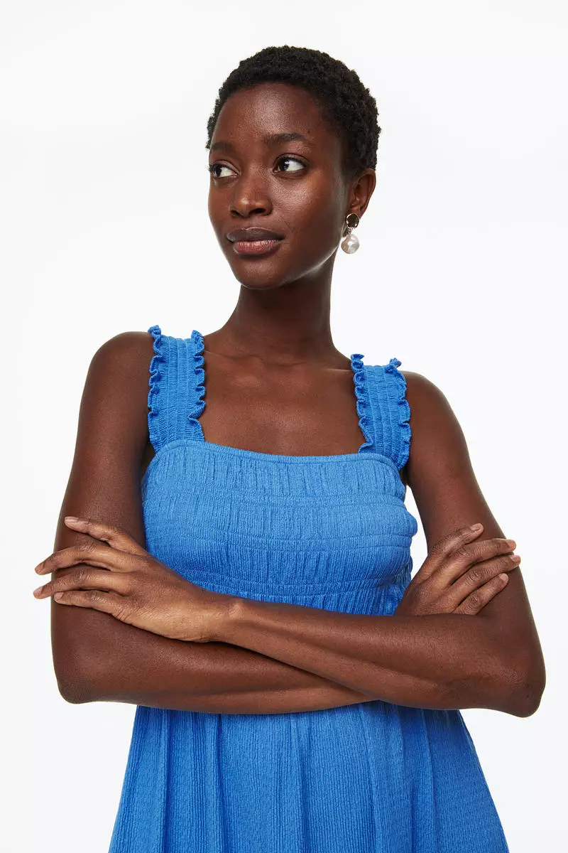 Buy H M Smocked dress 2024 Online ZALORA Singapore