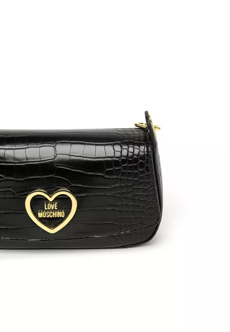 Buy Love Moschino Polyurethane Shoulder Bag 2024 Online | ZALORA ...