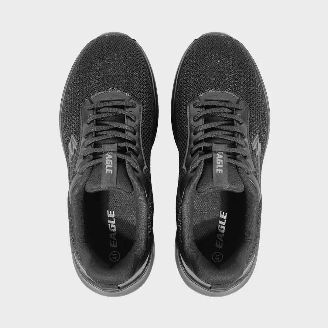 Eagle Sepatu Sneakers Lifestyle Retry - HITAM