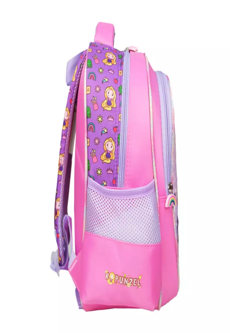 Poly Pac 14" Cute Princess Kindy School Bag Bag Backpack -DTK2468-PINK