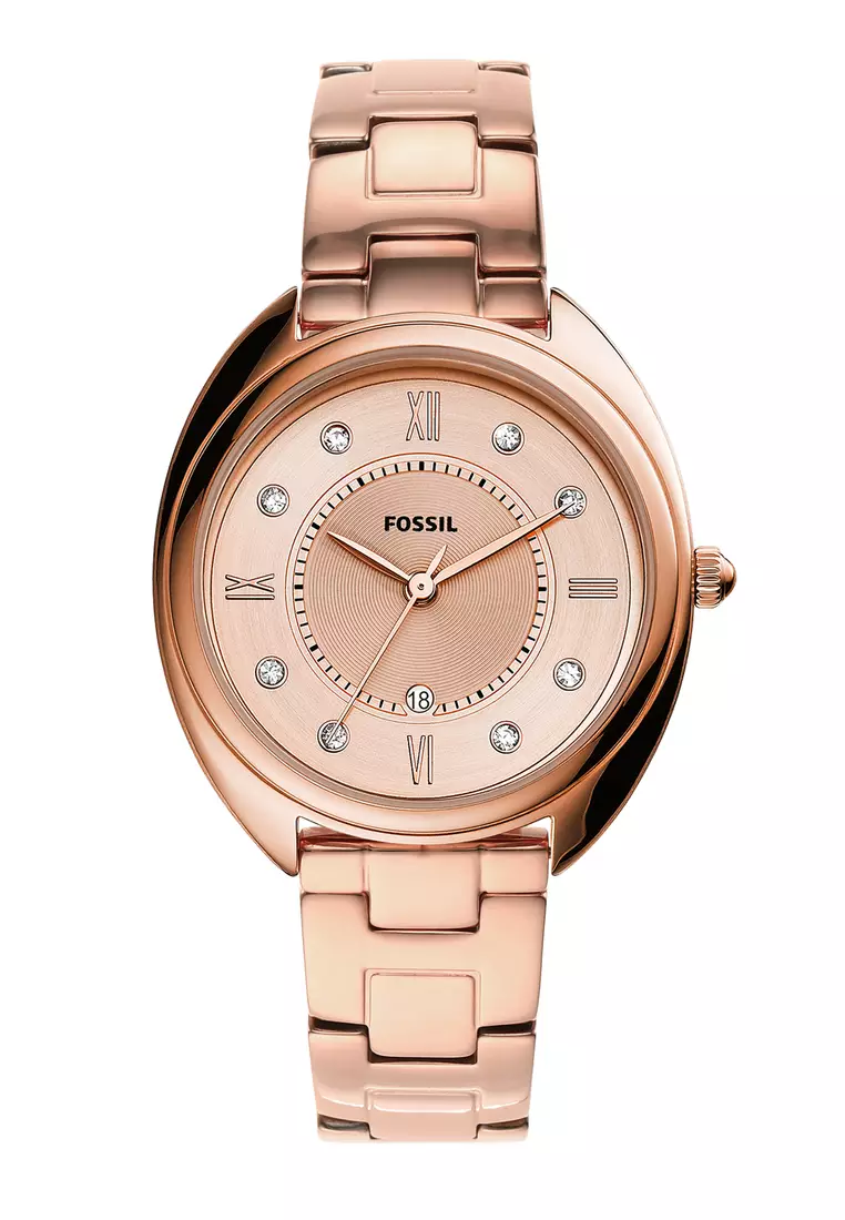 Girls rose shop gold watch