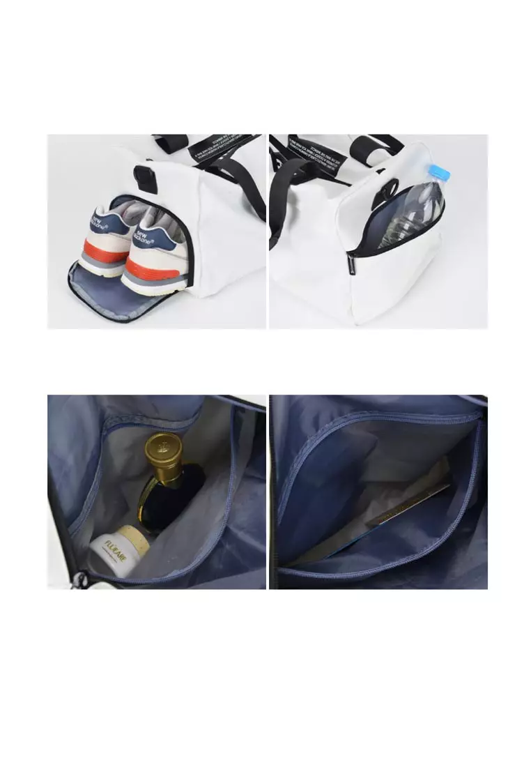 Duffel Bag With Shoes Compartment