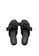 SEMBONIA black Women Synthetic Leather Flat Sandal 25B10SHCA7E414GS_3