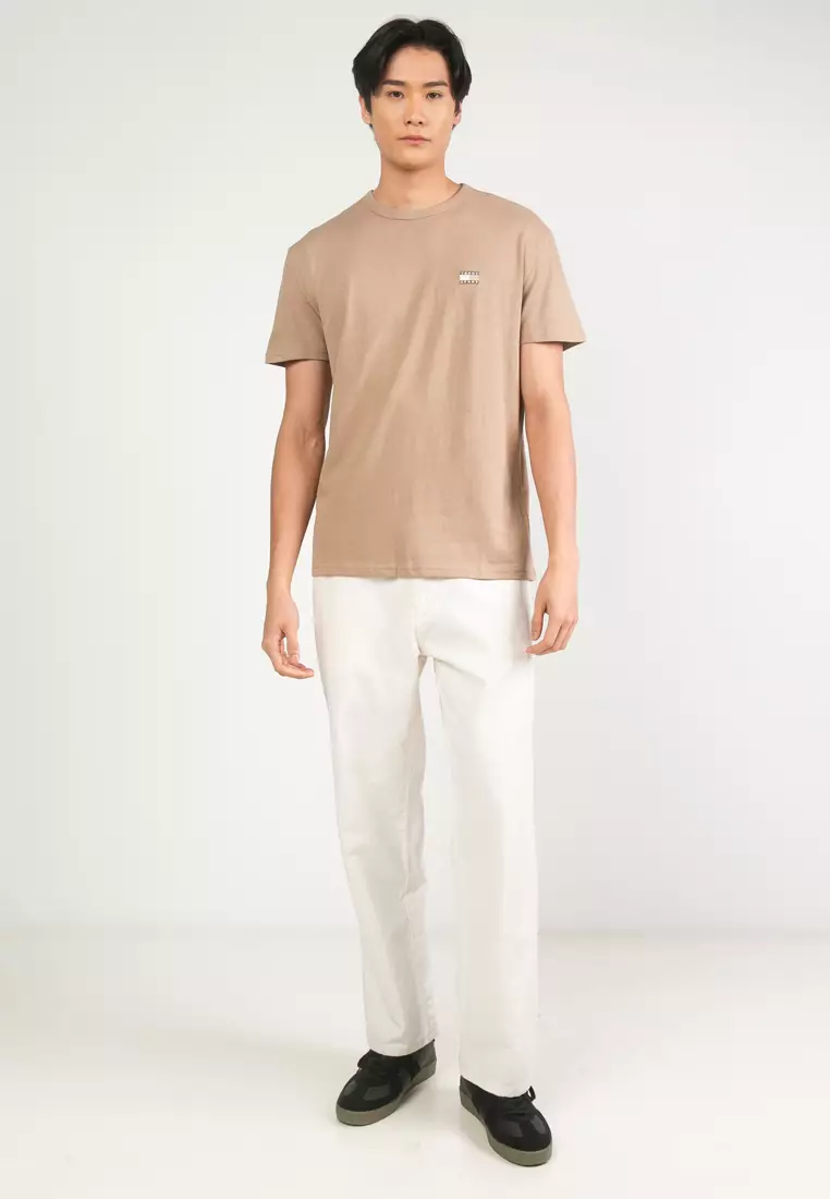 Tonal Badge Crew Neck T-Shirt - Tommy Jeans