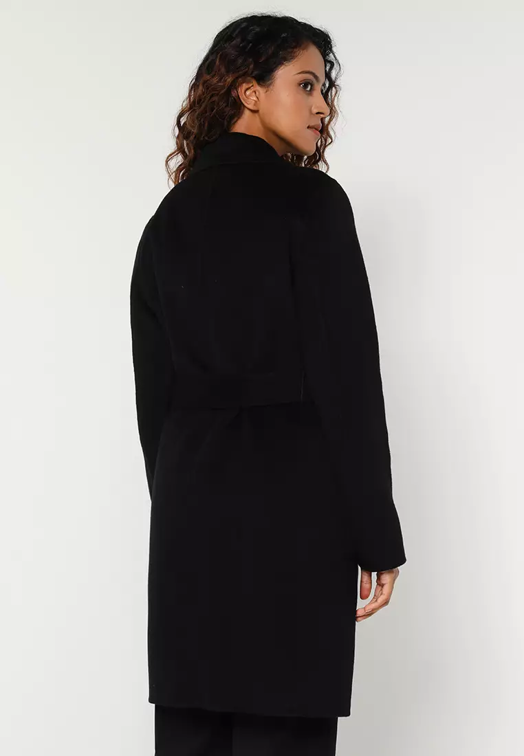 Calvin klein cashmere coat womens 2025