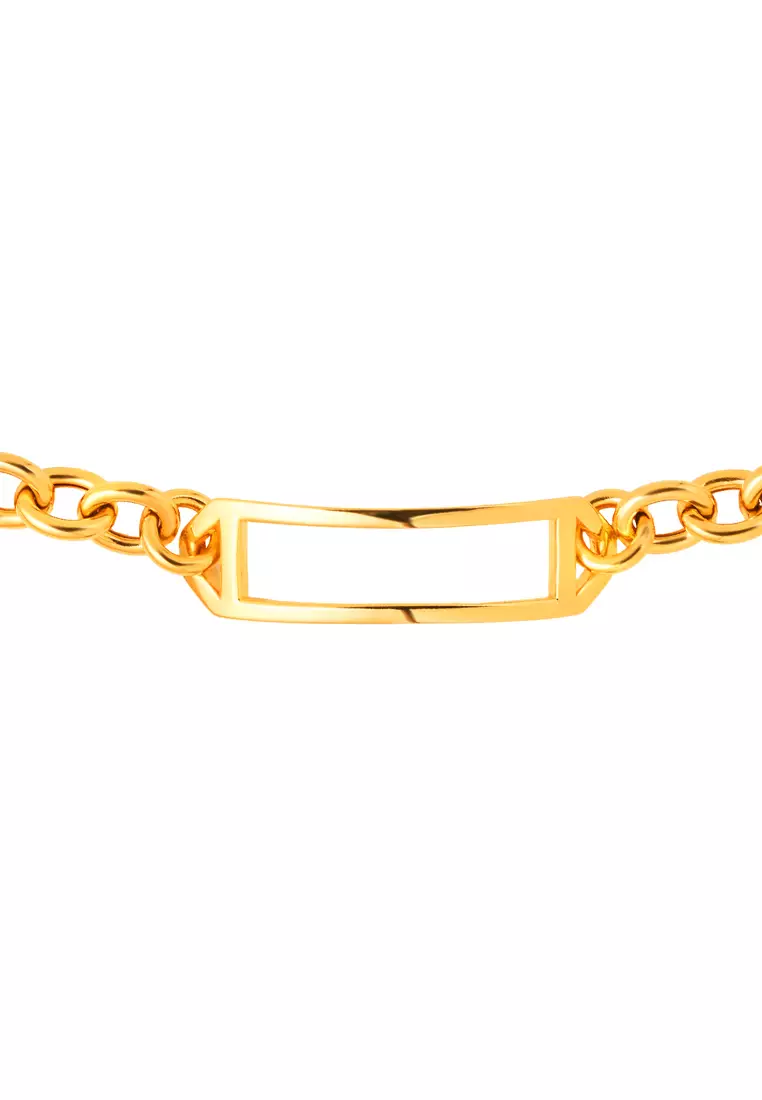 TOMEI Knot Bracelet, Yellow Gold 916