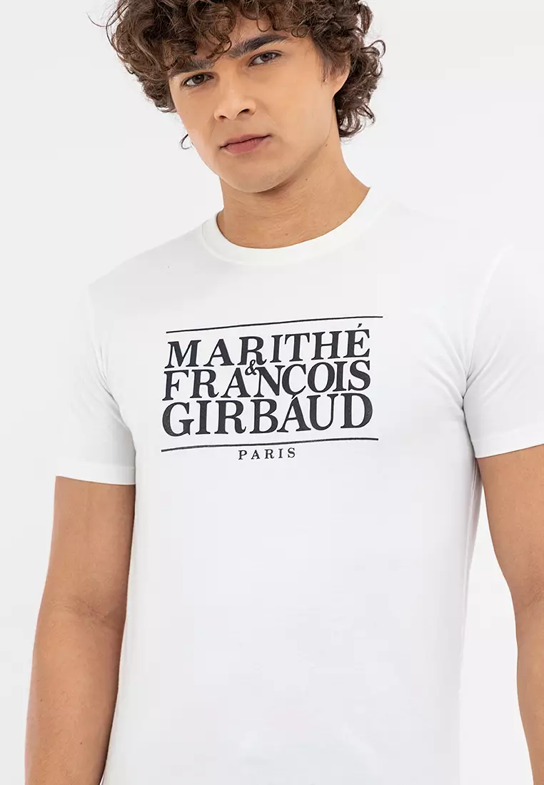 Men's OG Tape Print Tee White