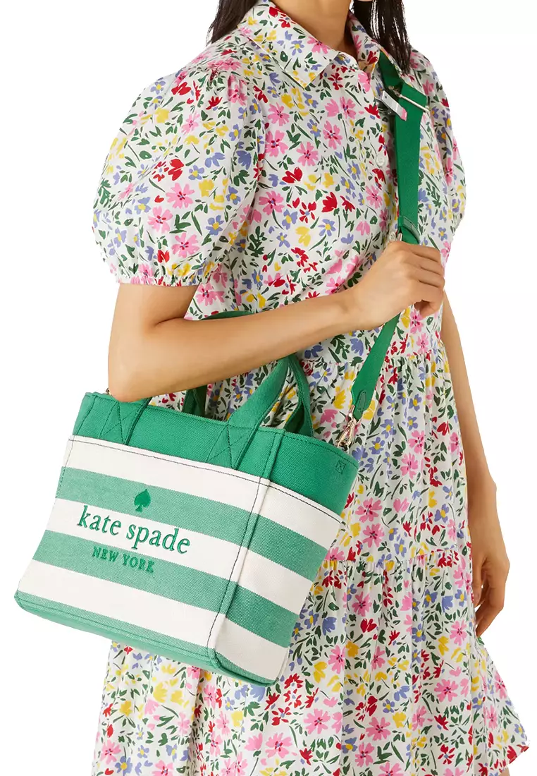 Jett Small Tote Bag in Green Bean Multi KB696