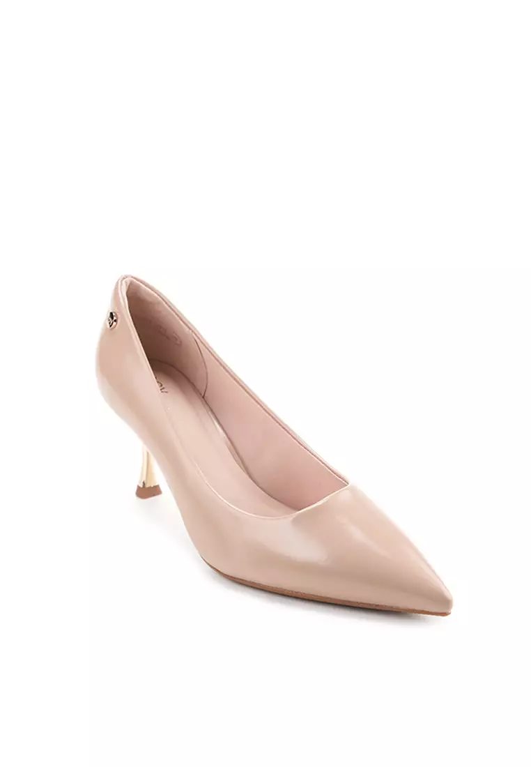 Cataleya J2477-8 Heel Shoes Dusty Pink