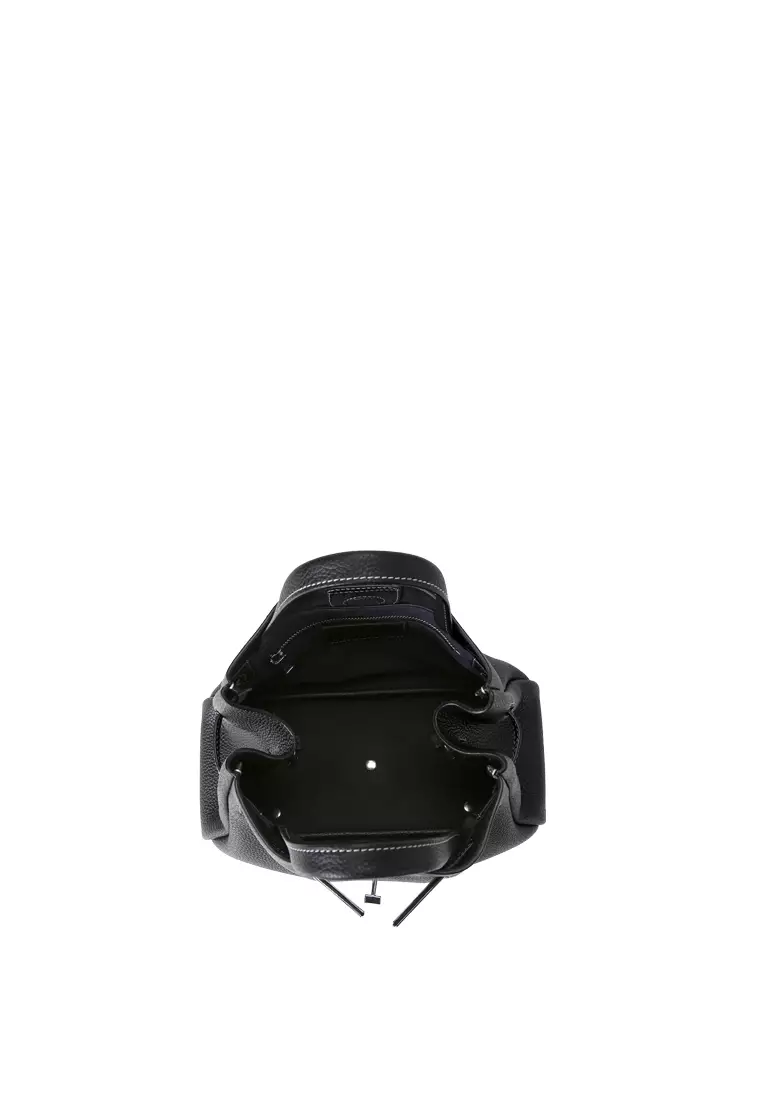 SAOIRSE Belt Soft Structural Shoulder Tote Mini - Black