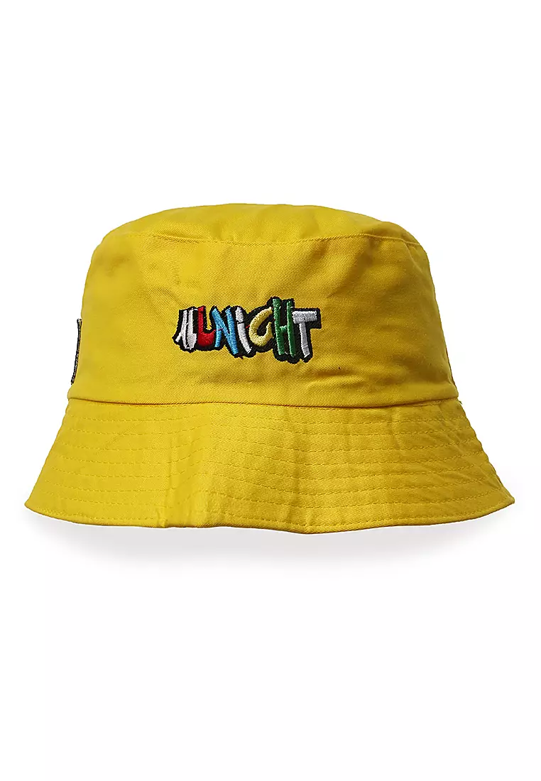 Zorke Bucket Hat Pria Casual Stylish Motive All Night Comfortable Material Drill ORIGINAL - Yellow
