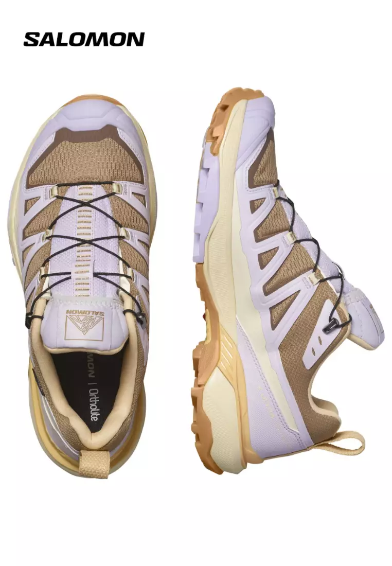 X ULTRA 360 EDGE GTX Women Outdoor Shoes in Raw Umber / Orchid Petal / Peach Quartz