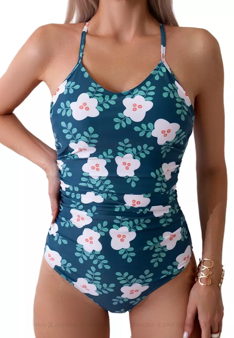 Sexy Suspender One-Piece Bikini Swimsuit