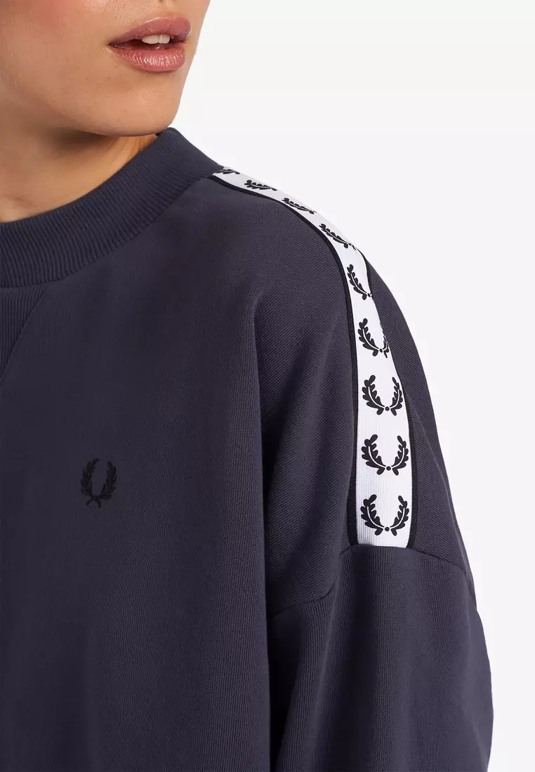 Embroidered Sweatshirt Fred Perry Womens Sweatshirts Clothing Fred