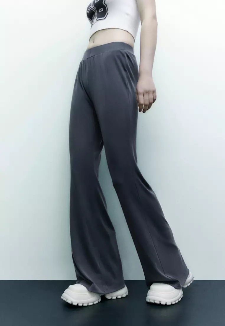 Buy Urban Revivo High Waisted Flare Leg Pants 2024 Online