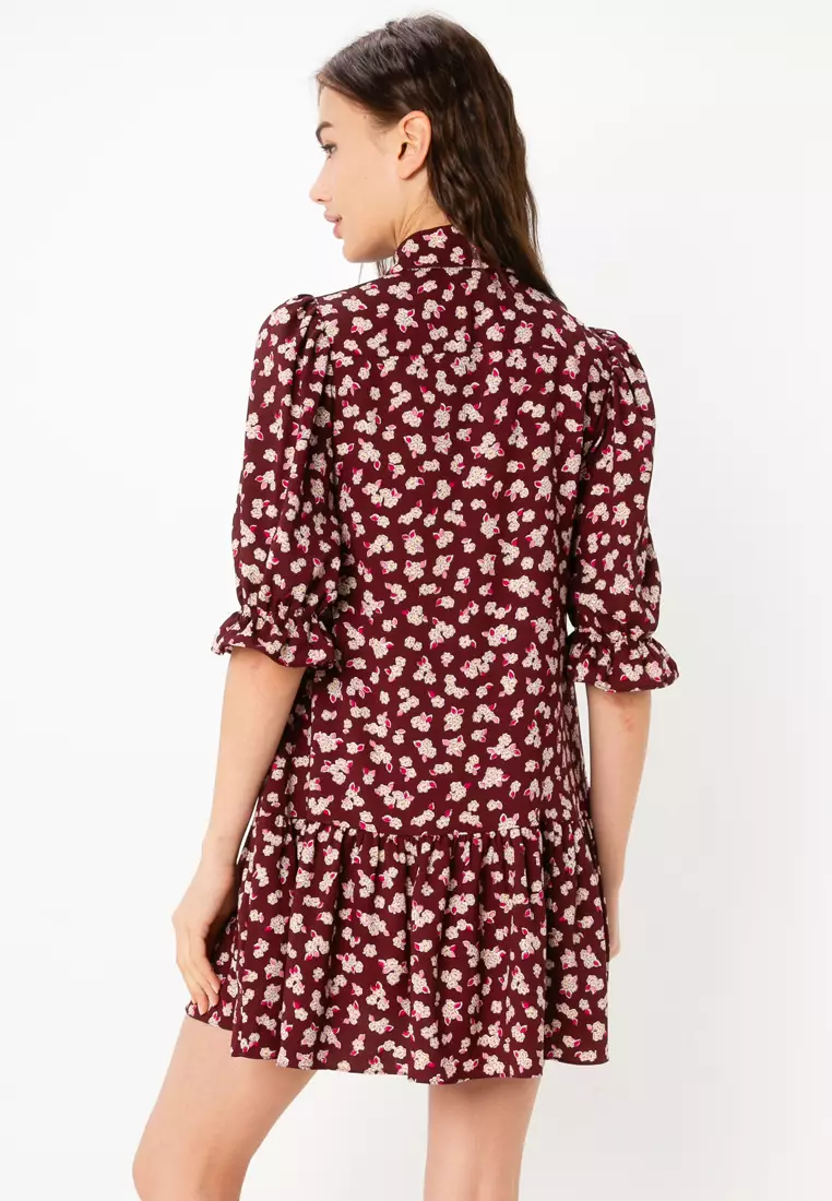 【Kate Spade】Floral Eyelet Mini Shirt Dress ◆国内発送◆ Poppy Toss Shirtdress | Kate Spade Outlet