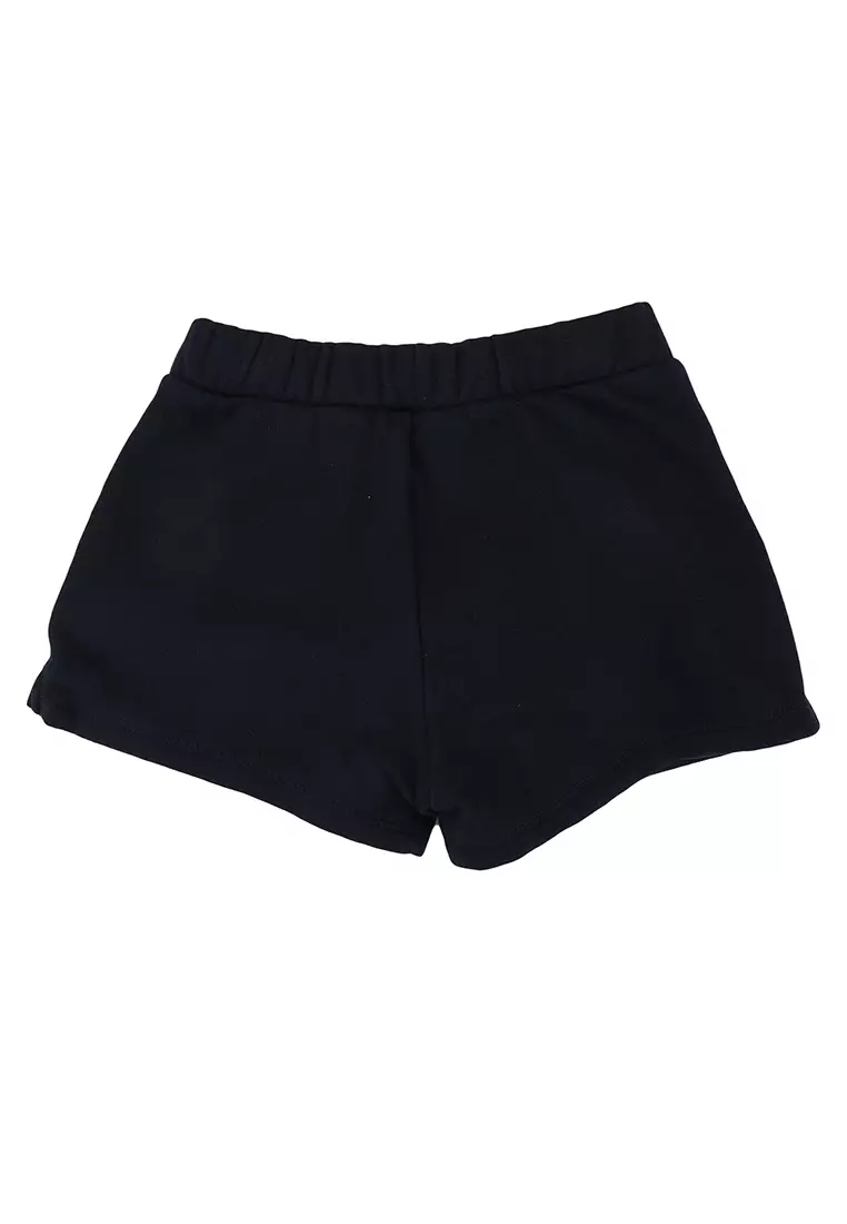 Girls black dress shorts hot sale