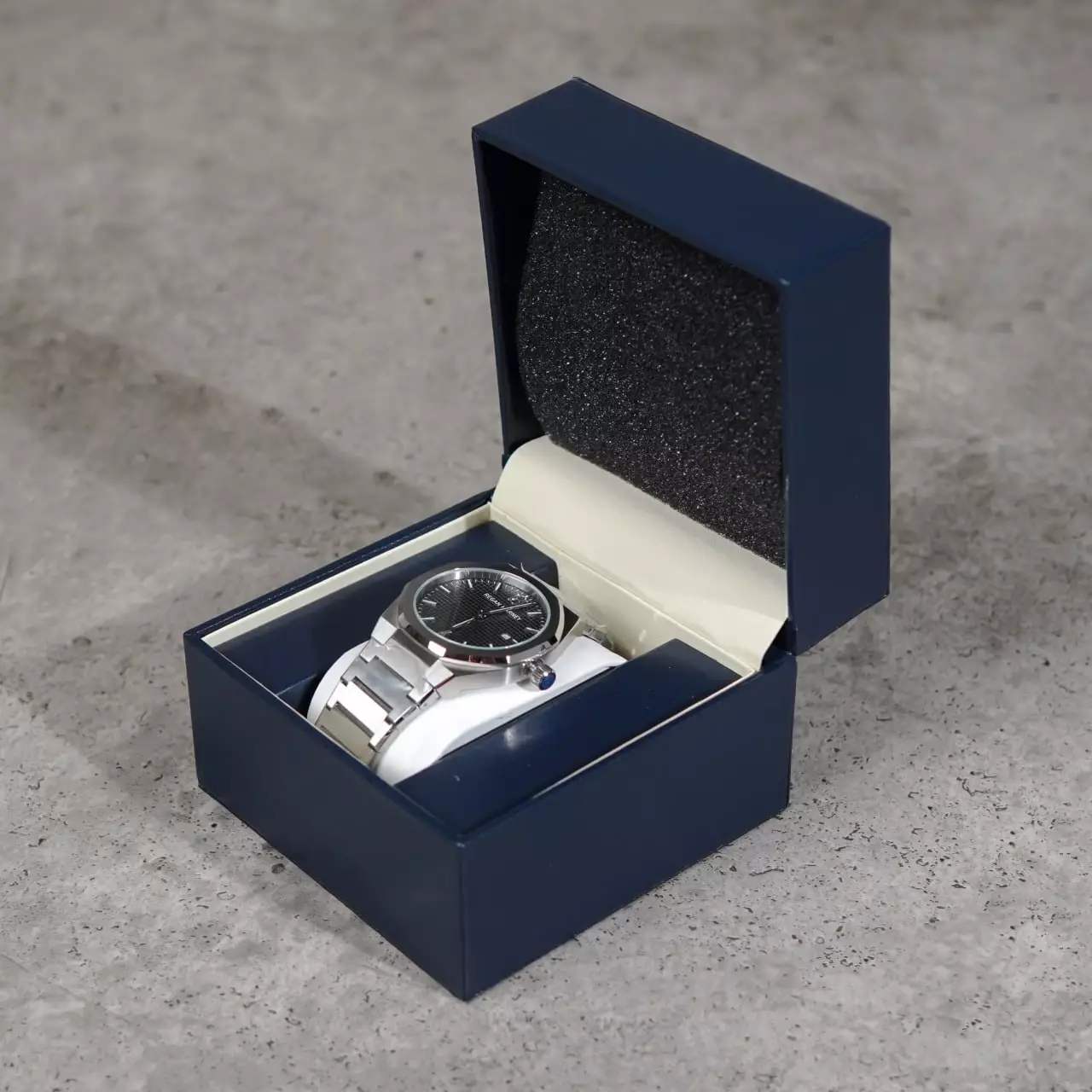 Jam Tangan REGAN HARNEY RH 002-02 REGAL GREY STAINLESS STEEL WATCH 100% ORIGINAL - OS