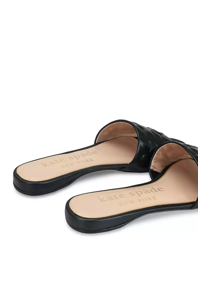 Kate spade 2025 black slides