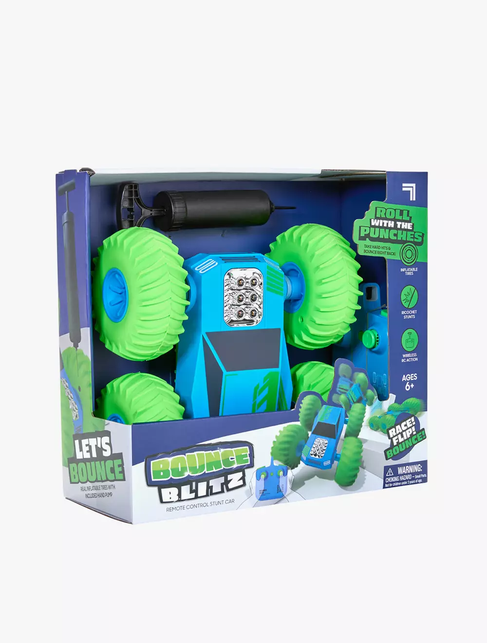 Jual Discovery Sharper Image Toy RC Flip Stunt Ricochet Rally