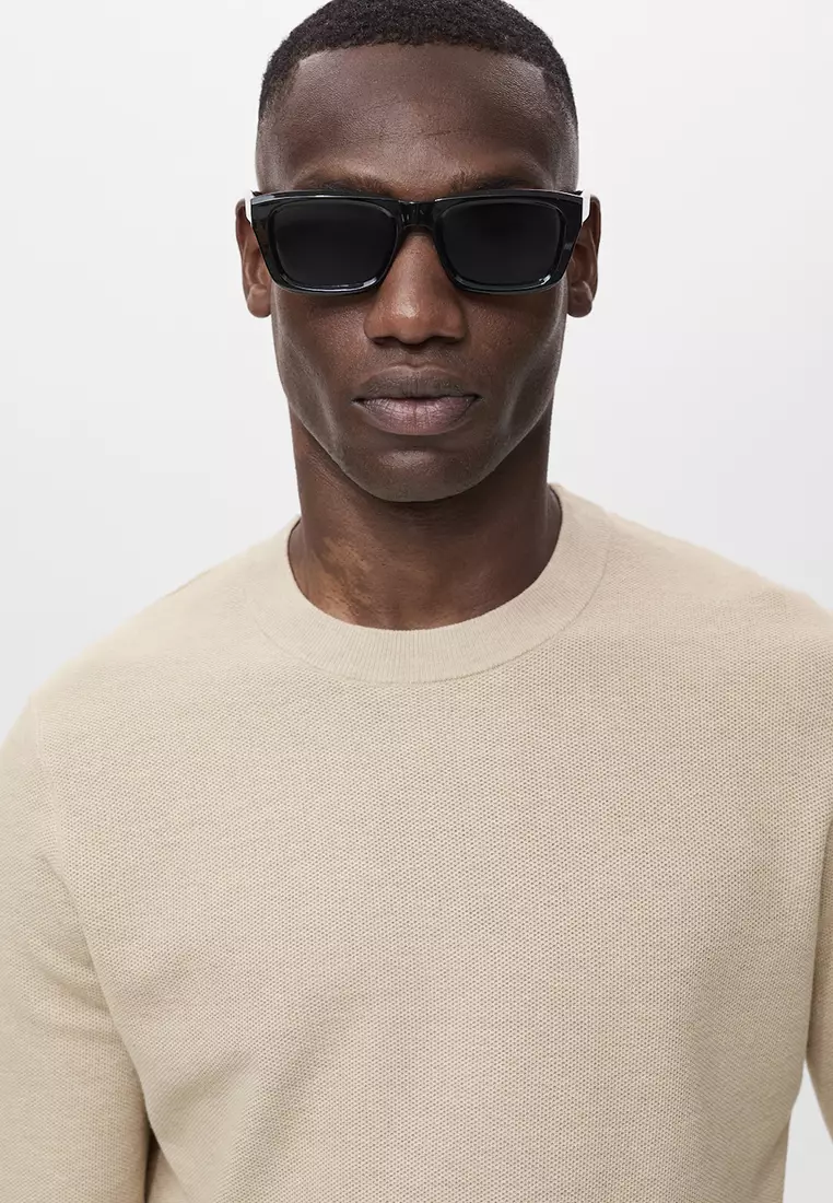 Microstructured Knitted Sweater