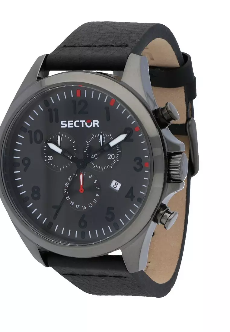 [3 Years Warranty] Sector 180 46mm Quartz Men's Watches R3271690026