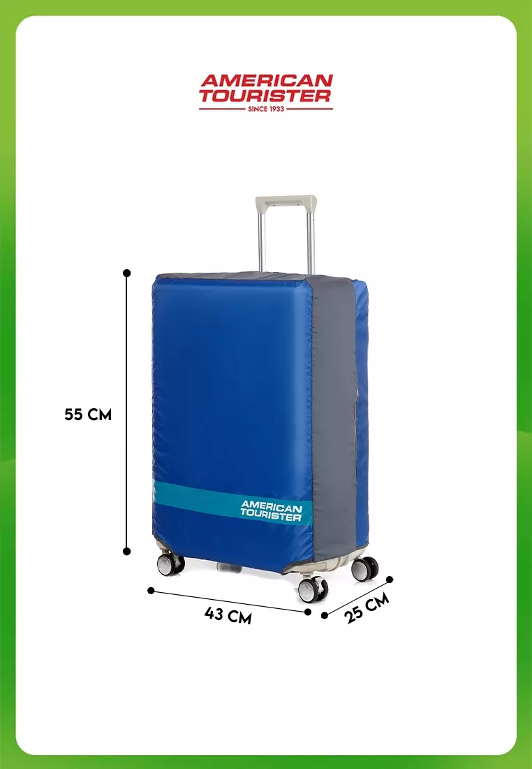 American Tourister Travel Accessories Foldable Lug.CoverII M+ - Navy Blue