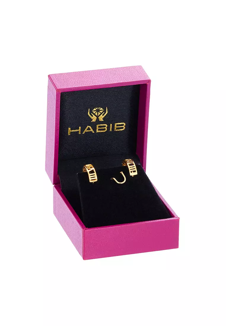 HABIB 916/22K Yellow Gold Earrings E22-1091(DE78)0723