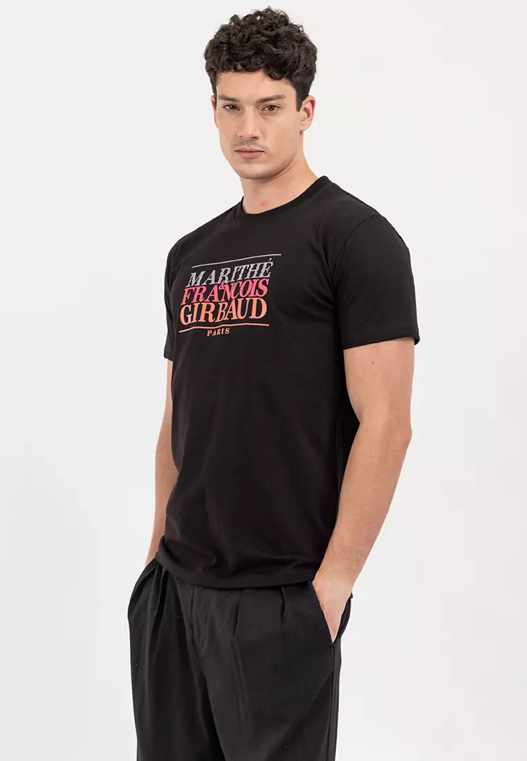 Men's OG Tri Paris Tee Black