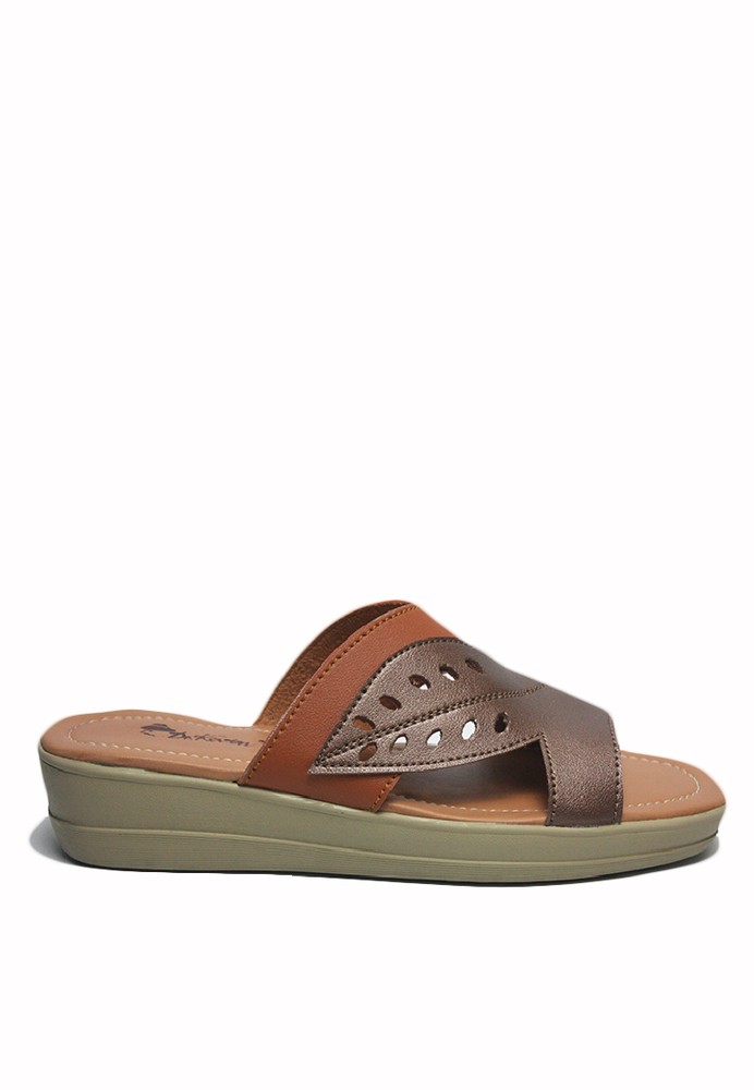 Jual Dr. Kevin Dr. Kevin Women Flat Sandals Sendal Treples Wanita 571