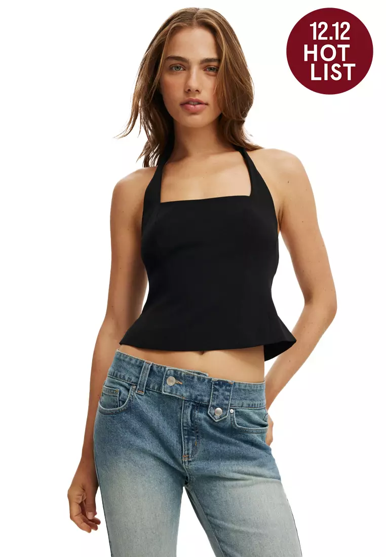 Izzy Suiting Halter Top
