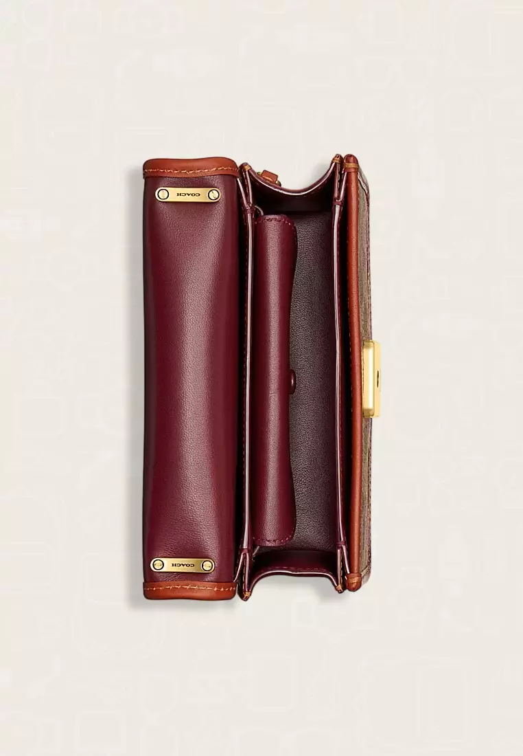 Coach Bandit Crossbody In Signature Tan Rust