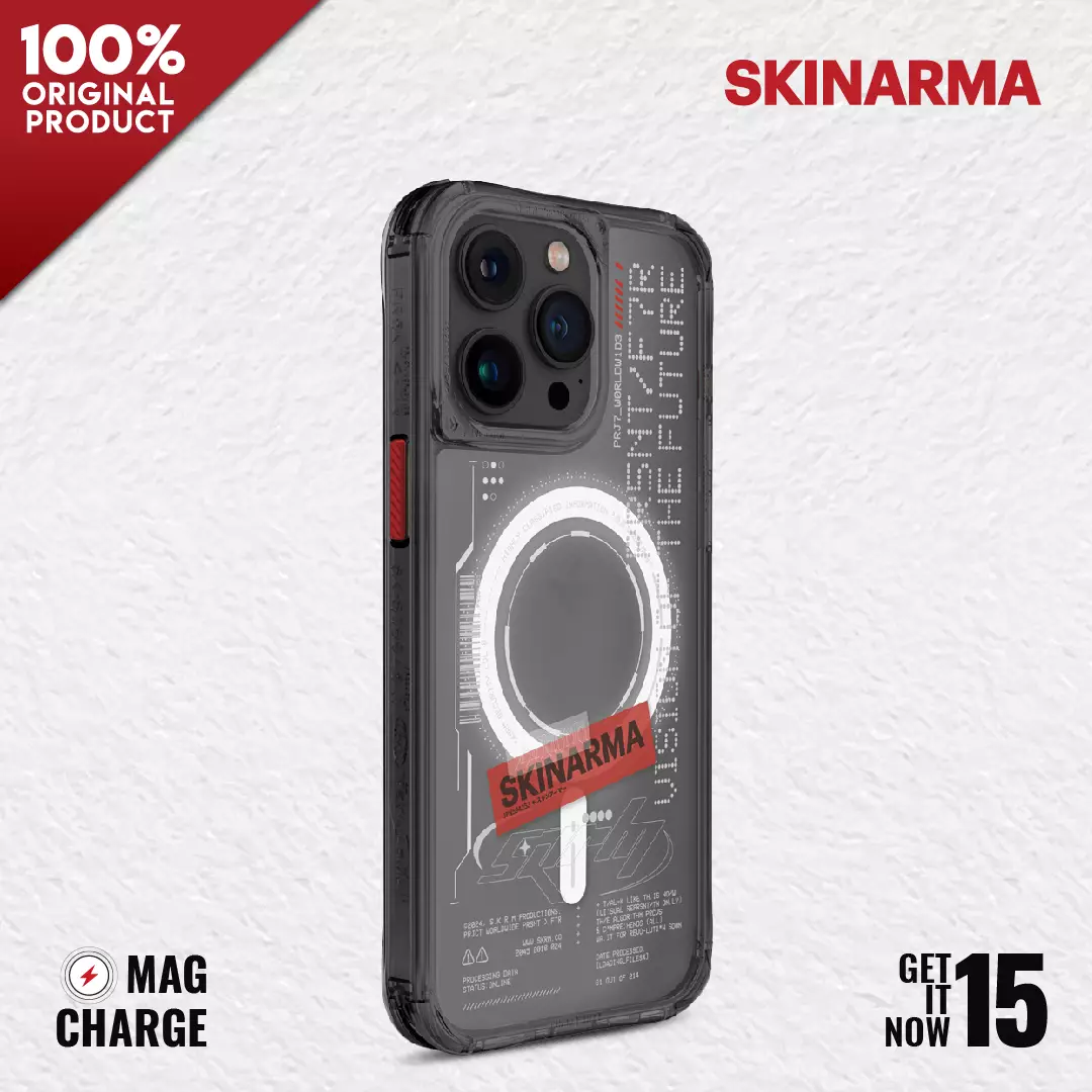 Jual Skinarma Case iPhone 15 Pro Skinarma Orion Magsafe Series - Black ...