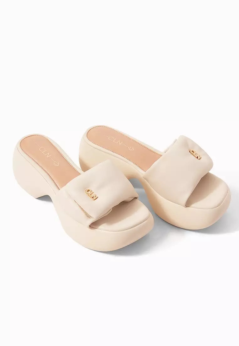 Candice Heeled Slides