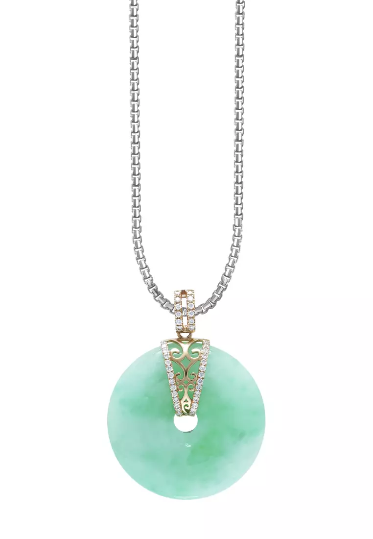 Real jade necklace price store