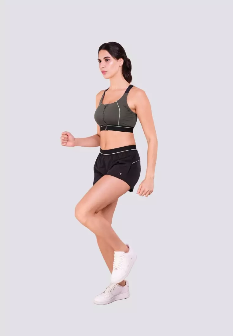 Impact Force Shorts with Front Pockets Activewear for Women