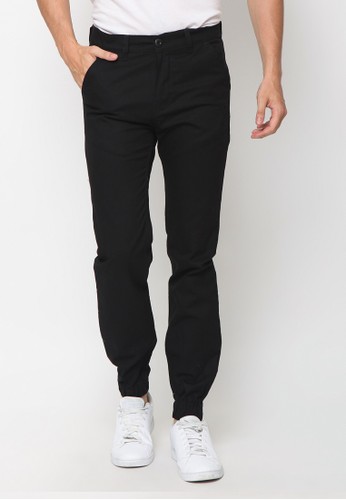 Jual HEMMEH Celana Jogger Panjang Hitam Hemmeh Original 