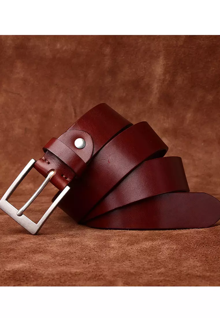 Vintage Full Grain Leather Belt CP613